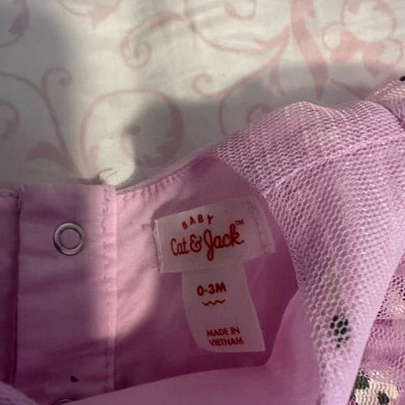 Cat & Jack Purple Floral Baby Dress Set - Picture 4 of 5